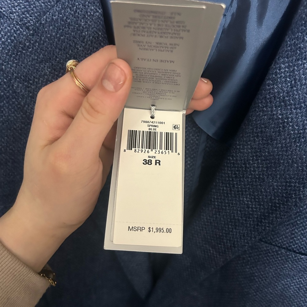 Ralph Lauren blue blazer
